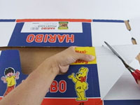 HariboKarton Stauraum schaffen Aufbewahrung auf kleinen Raum