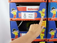 HariboKarton Stauraum schaffen Aufbewahrung auf kleinen Raum